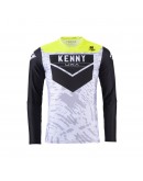 Bluza Cross/Enduro KENNY RACING Performance Stone - Gri/Negru/Galben