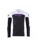 Bluza Cross/Enduro KENNY RACING Performance Solid - Alb,Negru,Mov