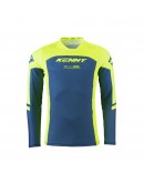 Bluza Cross/Enduro KENNY RACING Performance - Albastru/Galben fluor