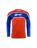 Bluza Cross/Enduro KENNY RACING Track Patriot - Rosu/Albastru/Alb