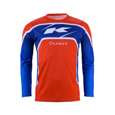 Bluza Kenny Racing Track Kid/Junior Acid - Rosu/Albastru/Alb