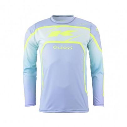 Bluza Kenny Racing Track Kid/Junior Acid - Gri/Galben fluo