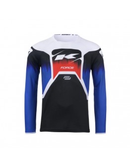 Bluza Kenny Racing Cross/Enduro Model Force Spring/Summer - Negru/Albastru/Alb	