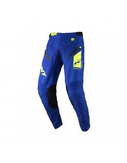 Pantaloni Kenny Racing Cross/Enduro Model Titanium Premium - Albastru/Galben fluo