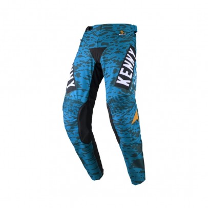 Pantaloni Kenny Racing Cross/Enduro Model Performance Stone - Albastru/Gri/Negru