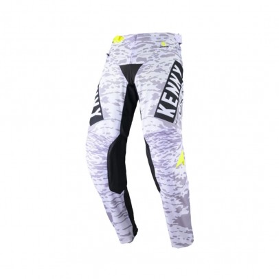 Pantaloni Kenny Racing Cross/Enduro Model Performance Stone - Gri/Negru/Galben