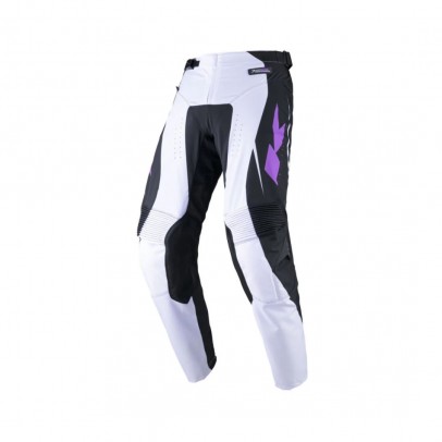 Pantaloni Cross/Enduro Kenny Racing Performance Solid - Alb/Negru/Mov