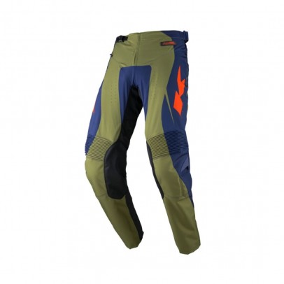 Pantaloni Cross/Enduro Kenny Racing Performance Solid - Verde/Albastru