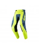 Pantaloni Cross/Enduro Kenny Racing Performance Solid - Albastru/Galben fluo