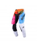 Pantaloni Kenny Racing Cross/Enduro Model Force - Alb/Albastru/Rosu