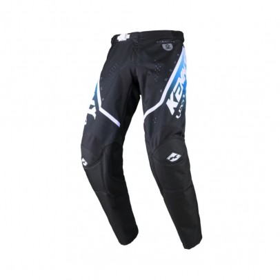 Pantaloni Cross/Enduro Kenny Racing TRACK FOCUS - Negru/Albastru/Alb