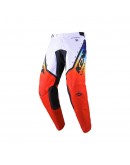 Pantaloni Cross/Enduro Kenny Racing TRACK FOCUS - Rosu/Albastru/Alb