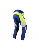 Pantaloni Cross/Enduro Kenny Racing TRACK FOCUS - Albastru/Gri/Galben