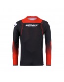 Bluza Cross/Enduro KENNY RACING Titanium - Negru/Rosu