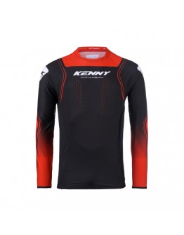 Bluza Cross/Enduro KENNY RACING Titanium - Negru/Rosu