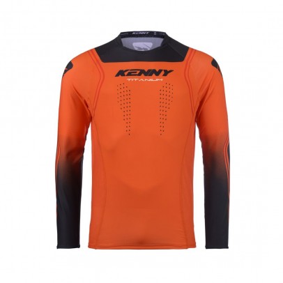 Bluza Cross/Enduro KENNY RACING Titanium - Portocaliu/Negru