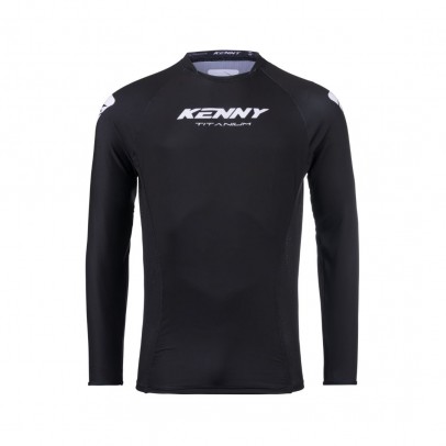 Bluza Cross/Enduro KENNY RACING Titanium - Negru/Alb