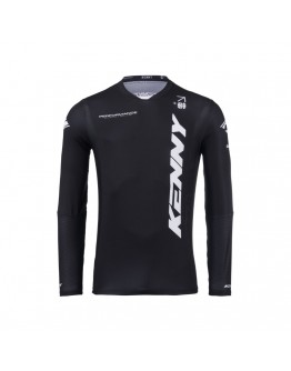 Bluza Cross/Enduro KENNY RACING Performance - Negru/Alb