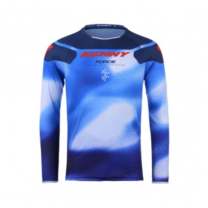 Bluza Cross/Enduro KENNY RACING Force Fog - Albastru/Rosu