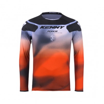 Bluza Cross/Enduro KENNY RACING Force Fog - Portocaliu/Negru/Gri