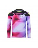 Bluza Cross/Enduro KENNY RACING Force Fog - Roz/Alb/Negru