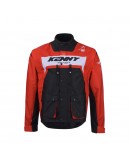 Geaca KENNY RACING Adventure/Enduro Track - Negru/Rosu//Alb