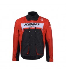 Geaca KENNY RACING Adventure/Enduro Track - Negru/Rosu//Alb