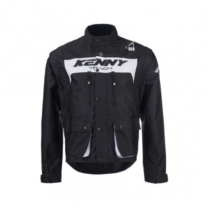 Geaca KENNY RACING Adventure/Enduro Track - Negru/Alb