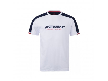 Tricou KENNY RACING Dream - Alb,Albastru