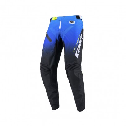 Pantaloni Cross/Enduro Kenny Racing TITANIUM - Albastru/Negru/Alb