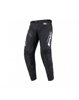 Pantaloni Cross/Enduro Kenny Racing TITANIUM - Negru/Alb