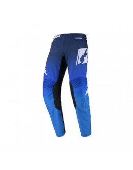 Pantaloni Kenny Racing Cross/Enduro Model Performance Gradient - Negru/Albastru/Alb