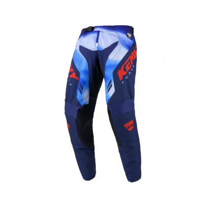 Pantaloni Cross/Enduro Kenny Racing Force Fog - Albastru/Rosu