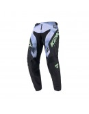 Pantaloni Cross/Enduro Kenny Racing Force Fog - Negru/Verde/Alb