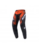 Pantaloni Cross/Enduro Kenny Racing Force Fog - Negru/Portocaliu/Alb