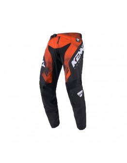 Pantaloni Cross/Enduro Kenny Racing Force Fog - Negru/Portocaliu/Alb