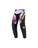 Pantaloni Cross/Enduro Kenny Racing Force Fog - Negru/Galben/Roz