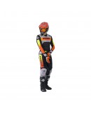 Pantaloni Cross/Enduro Kenny Racing TRACK FOCUS - Negru/Gri/Rosu