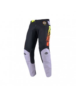 Pantaloni Cross/Enduro Kenny Racing TRACK FOCUS - Negru/Gri/Rosu