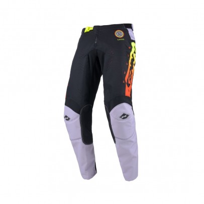 Pantaloni Cross/Enduro Kenny Racing TRACK FOCUS - Negru/Gri/Rosu