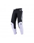 Pantaloni Cross/Enduro Kenny Racing TRACK FOCUS - Negru/Alb/Gri