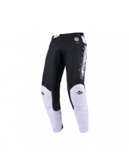 Pantaloni Cross/Enduro Kenny Racing TRACK FOCUS - Negru/Alb/Gri