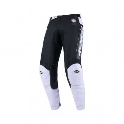 Pantaloni Cross/Enduro Kenny Racing TRACK FOCUS - Negru/Alb/Gri