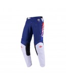 Pantaloni Cross/Enduro Kenny Racing TRACK FOCUS - Albastru/Alb/Rosu