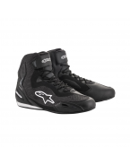 Ghete touring Faster-3 Ridenit Alpinestars - Negru/Alb