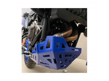 Scut protectie din aluminiu CROSSPRO YAMAHA XTZ 690 TENERE 700/WORLD RAID '21-23 culoare Albastru (EURO 5)