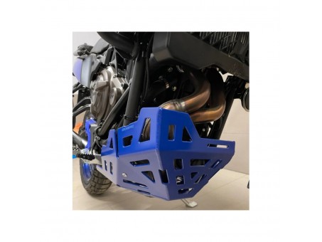 Scut protectie din aluminiu CROSSPRO YAMAHA XTZ 690 TENERE 700/WORLD RAID '21-23 culoare Albastru (EURO 5)