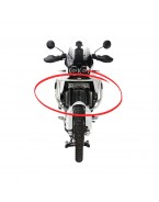 Crashbar aluminiu CROSSPRO pentru DUCATI DESERT X '22-  culoare Negru