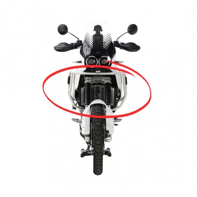 Crashbar aluminiu CROSSPRO pentru DUCATI DESERT X '22-  culoare Argintiu