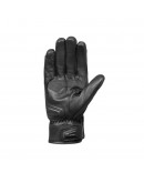 Manusi barbati Roadster Mid-season textil/piele Ixon model MS Rage MS waterproof - Negru/Alb – degete tactile